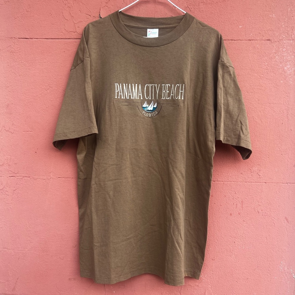 single stitch panama city beach tee